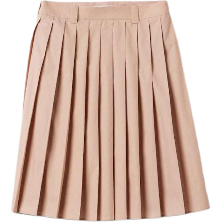 MIU MIU Casual Long Skirt Women's Cameo Brown