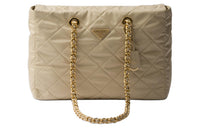 PRADA Re-Edition Recyclable Nylon Tote Bag Shopping Bag Handbag Shoulder Bag Women's Desert Yellow