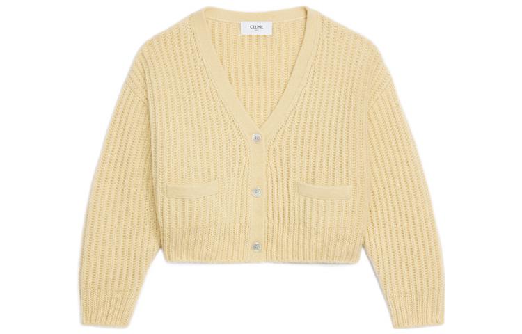CELINE SS22 Sweater Women's Yellow