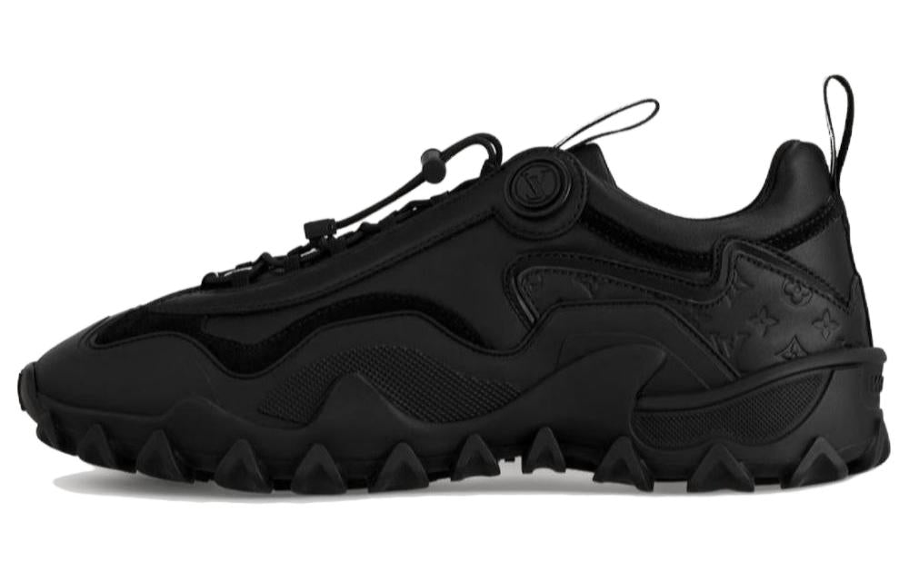 LOUIS VUITTON LV RUSH Wear-Resistant Low-Top Casual Shoes Women's Black