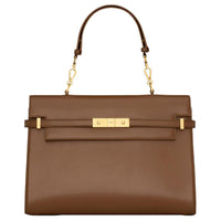 SAINT LAURENT Calfskin One Shoulder Handbags Women's Brown