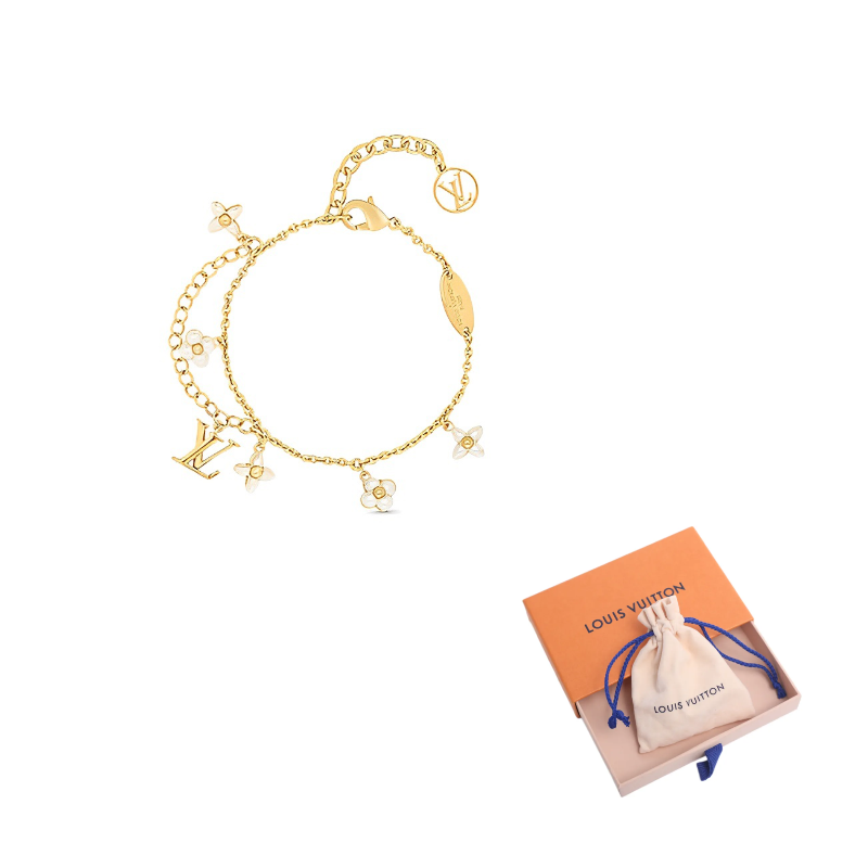 LOUIS VUITTON Lv Floragram Bracelet