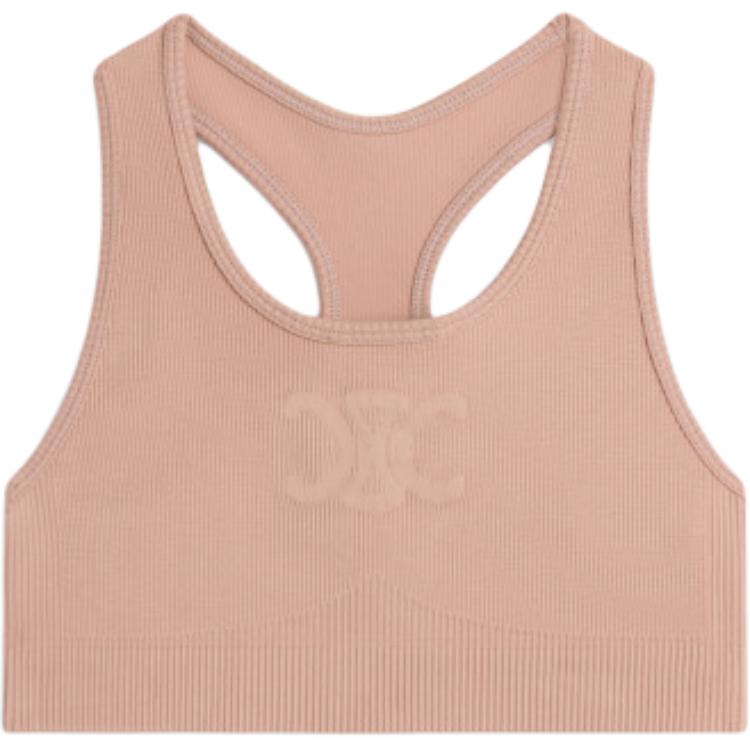 CELINE Bra Women's Frost Flower Rose