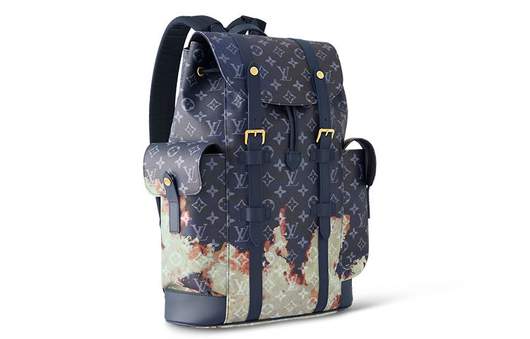 LOUIS VUITTON Christopher Mm Ink Blue