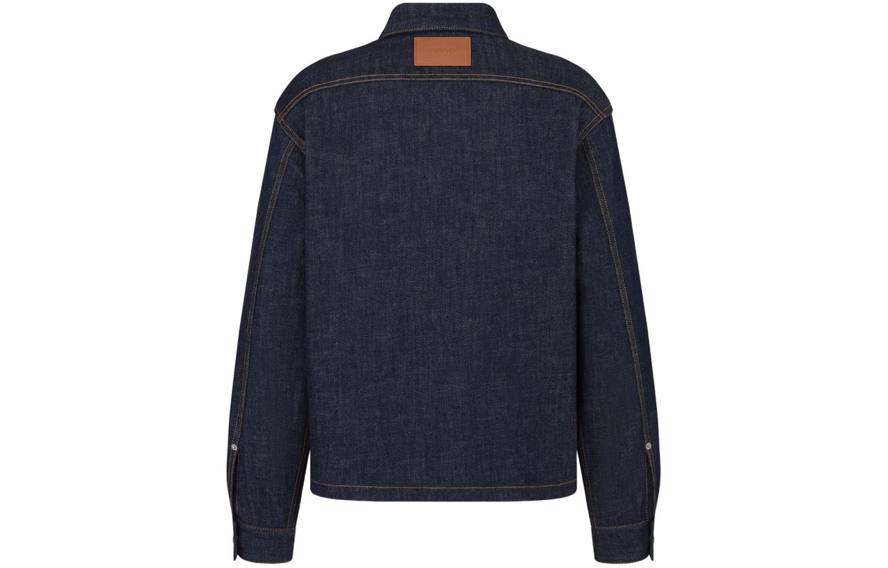 DIOR SS24 Denim Jacket Men's Blue