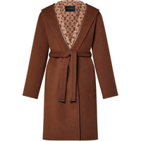 LOUIS VUITTON Coats Women's Brown