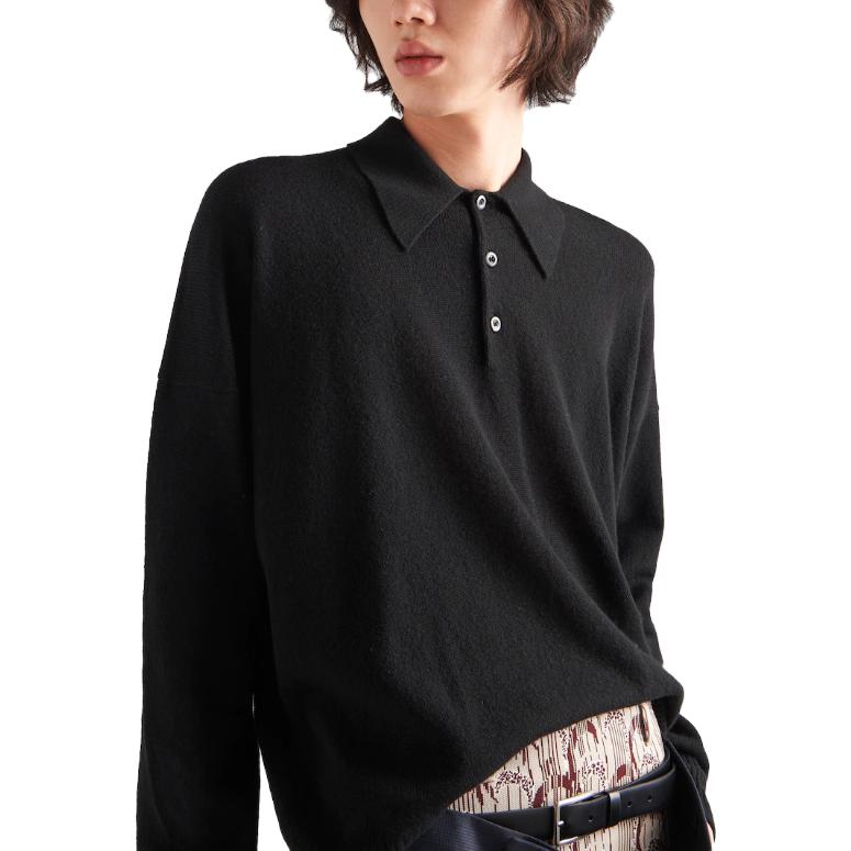PRADA Cashmere Polo Shirt