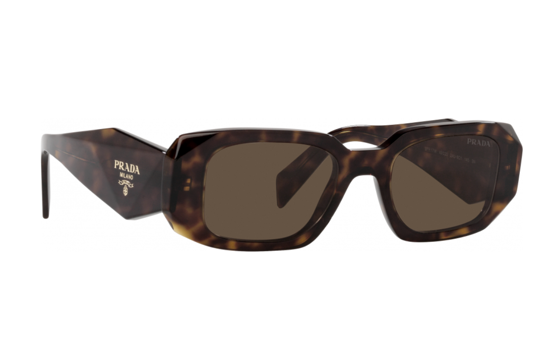 PRADA Rectangular Frame Sunglasses