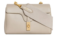 CELINE 16 Calfskin Handbag Shoulder Bag Crossbody Bag Women's Beige
