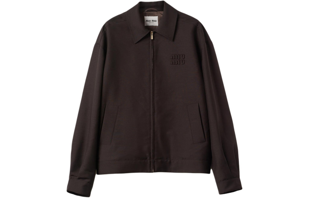 MIU MIU Jackets & Coats Women's Ebony