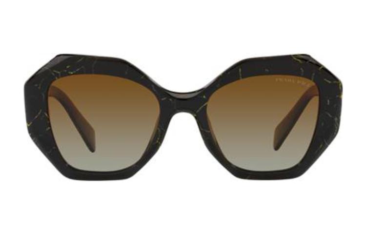 PRADA Eyewear Marble print Logo Sunglasses