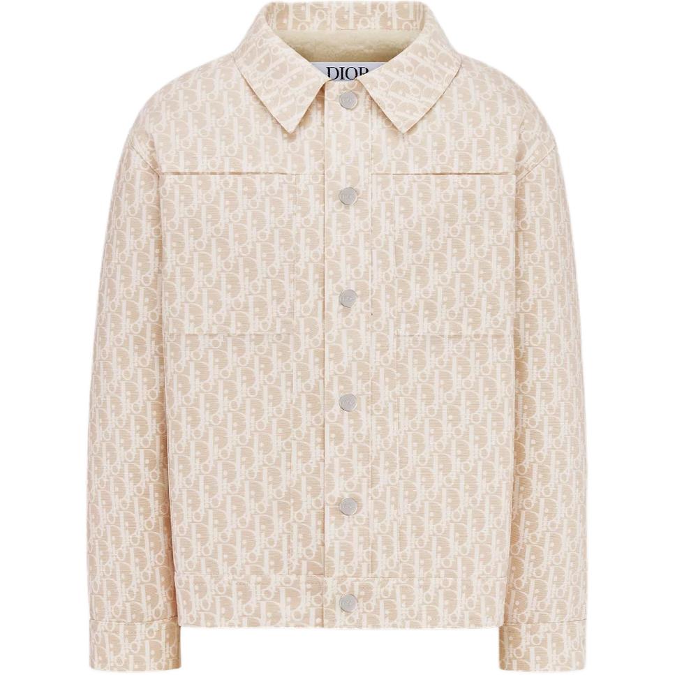 DIOR Padded Jackets Beige Kids'