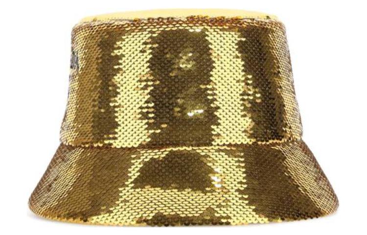 PRADA Sequins Logo Bucket Hat