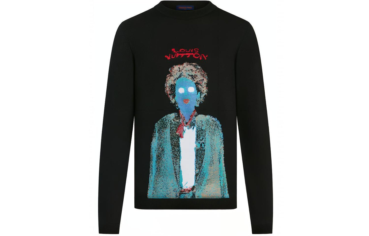 LOUIS VUITTON Neon Working Man Crewneck