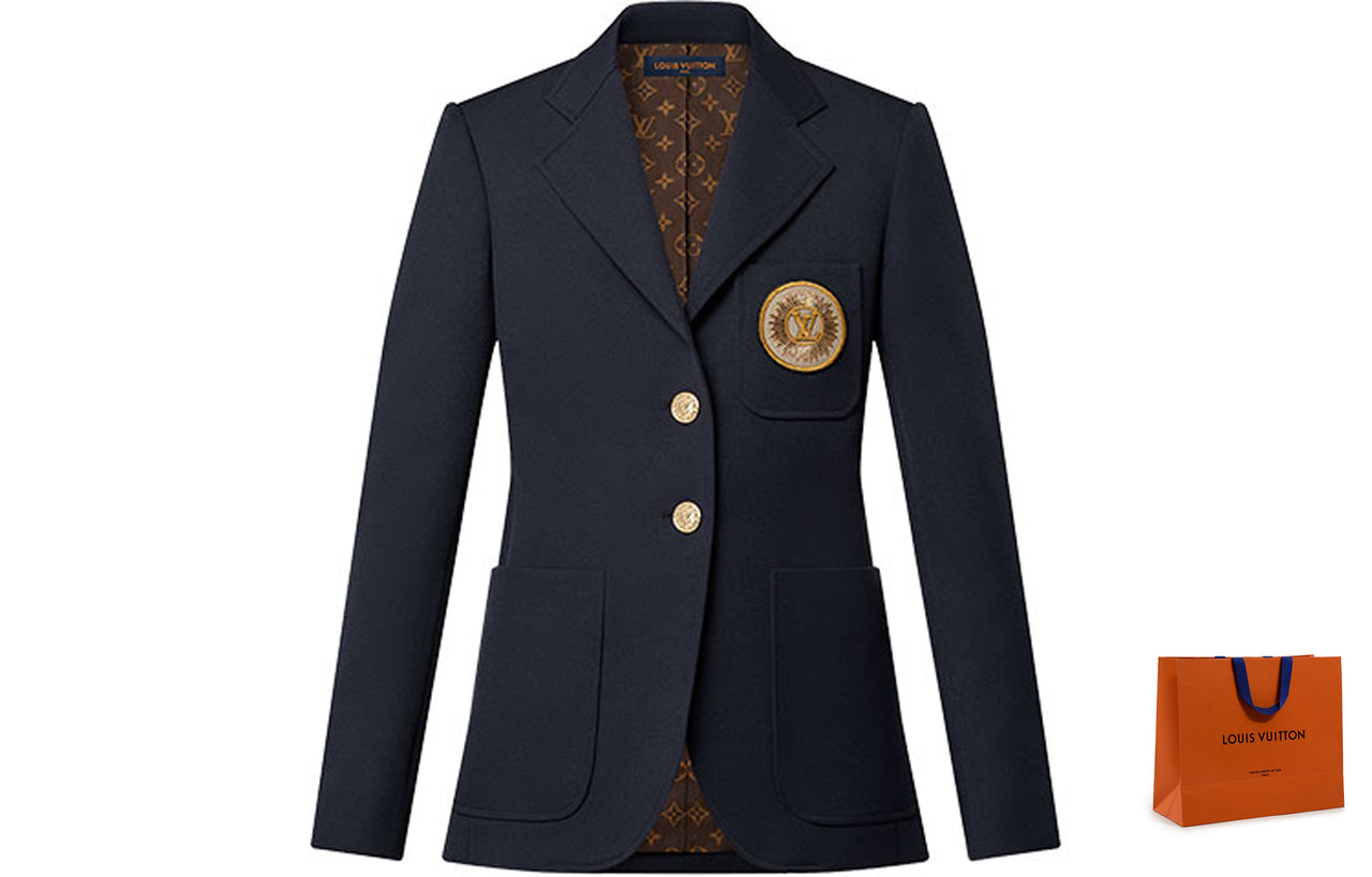 LOUIS VUITTON Preppy Wool Blazer