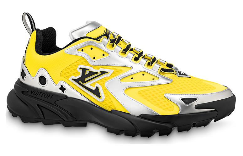 LOUIS VUITTON Lv Runner Tatic Sneakers 'Yellow Silver'