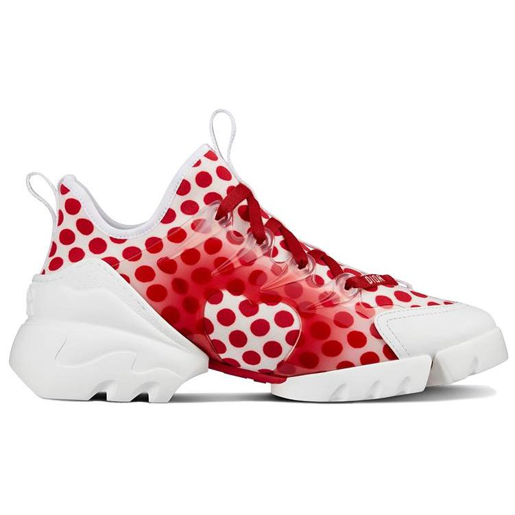 DIOR D-Connect Dio Amour Coverage Mid-Top Casual Shoes Women's Red