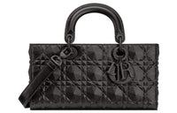 DIOR Lady D JOY Cow Leather Lady Dior Bag Shoulder Bag, Crossbody Bag, Handbag Regular Women's Black