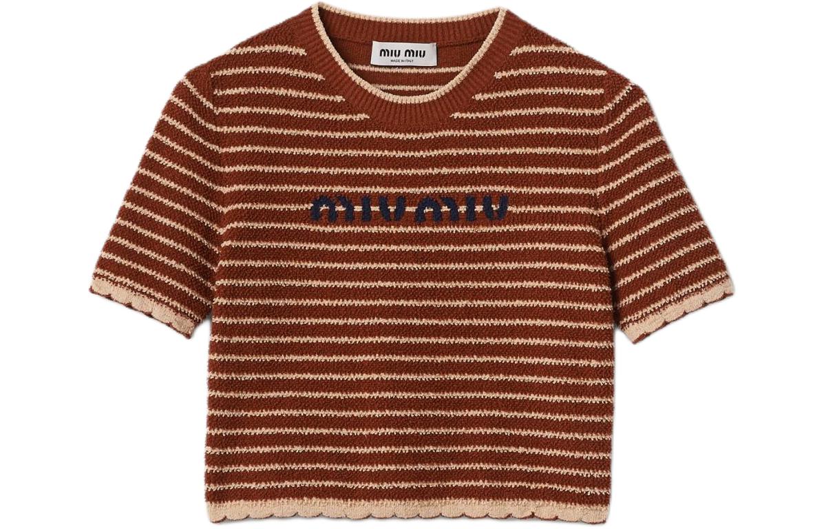 MIU MIU Knitwear Women's Tobacco