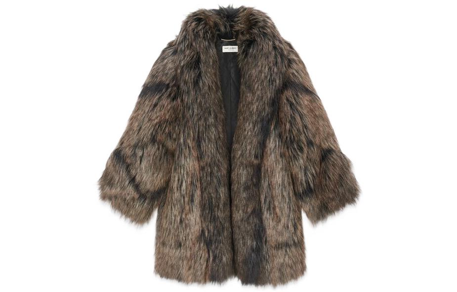 SAINT LAURENT FW22 Jackets & Coats Women's Brown
