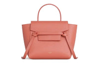 CELINE Grained Calfskin Catfish Bag Shoulder Bag Crossbody Bag Handbag Extra Mini Women's Pink Orange