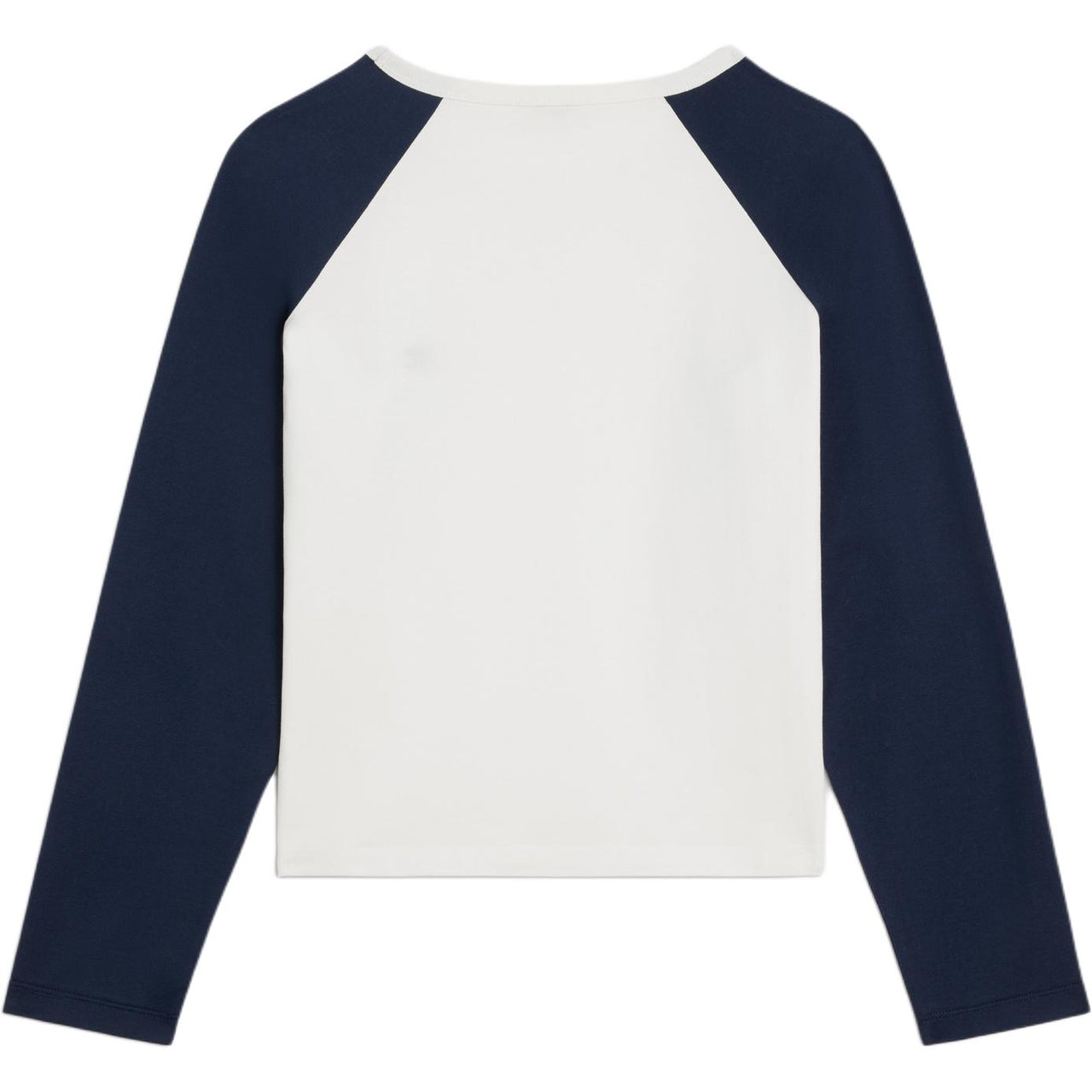 CELINE Triomphe Raglan Sleeve T Shirt Women's White Blue