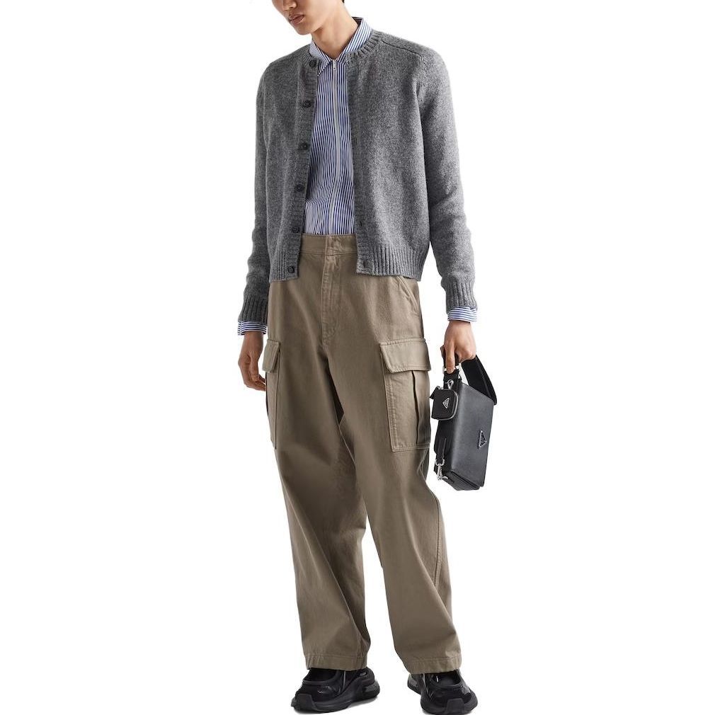 PRADA Cargo Pants Men Brown