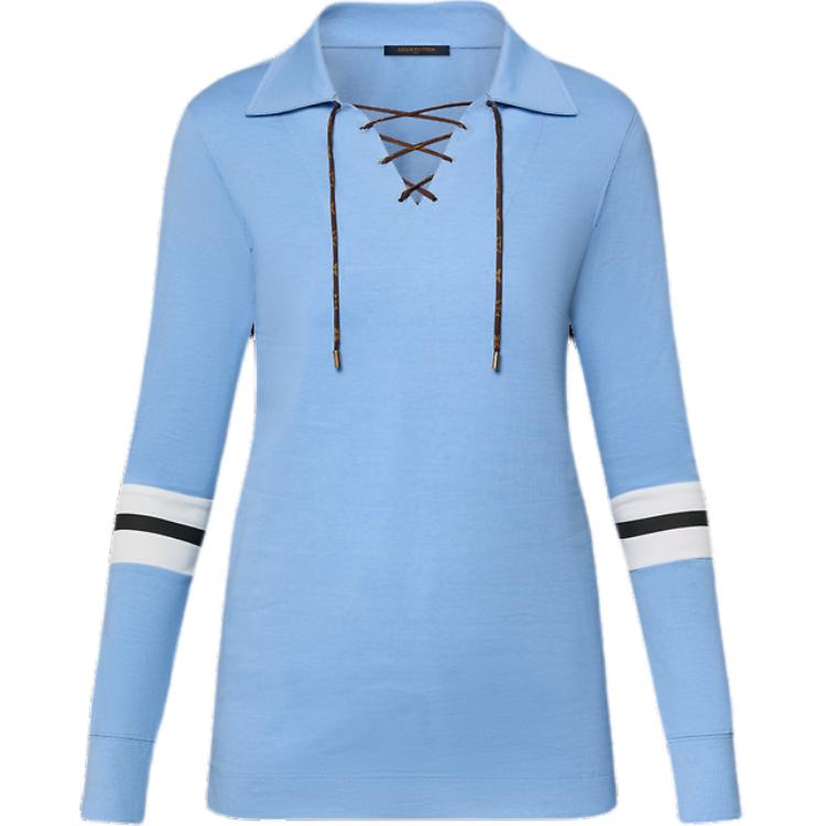 LOUIS VUITTON 54 Long Sleeved Polo Top