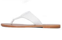 CELINE Triomphe Stylish Sandal Women's White