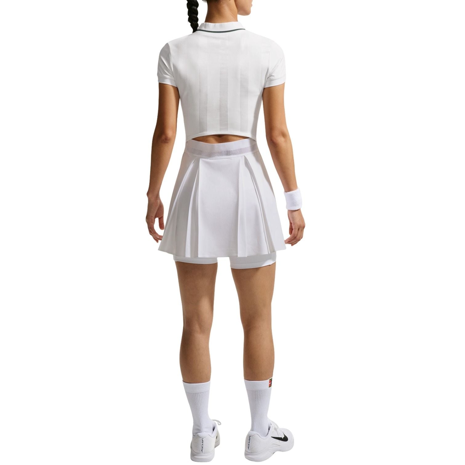 (WMNS) NikeCourt Slam Dri-FIT Dress Asia Sizing 'White' IV5710-100