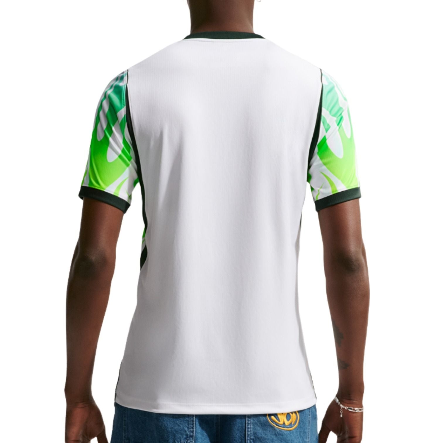 Nike Nigeria 2026 Stadium Away Replica Jersey 'White Green Glow Black' IB5376-100