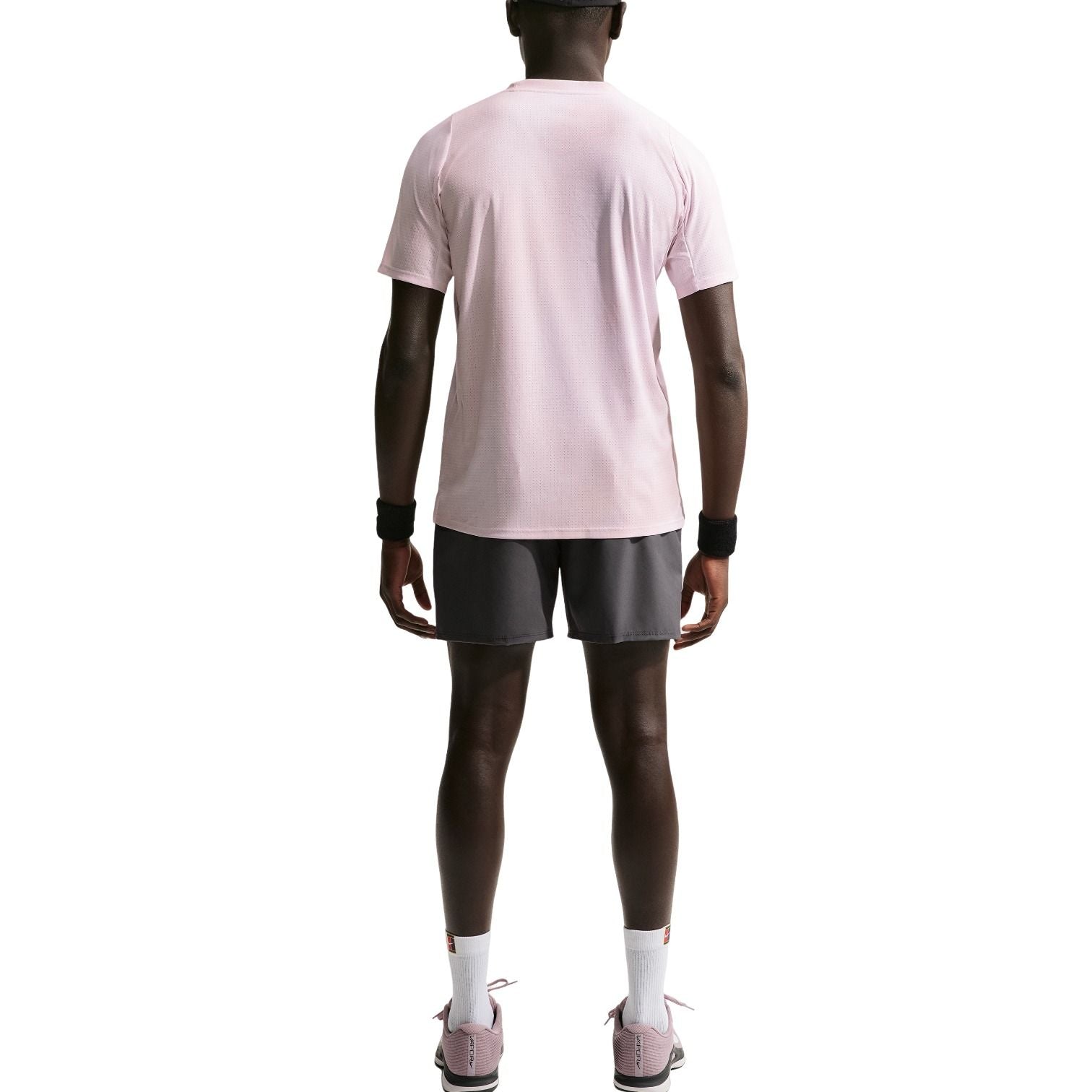 Nike Court Slam Dri-FIT ADV T-Shirt 'Pearl Pink Silt Red Black' IB1016-664