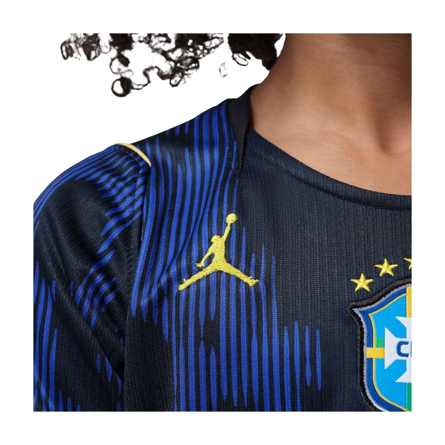 (PS) Jordan Brazil 2026 Stadium Away Dri-FIT Soccer Replica Jersey 'Old Royal Black' IU1068-417