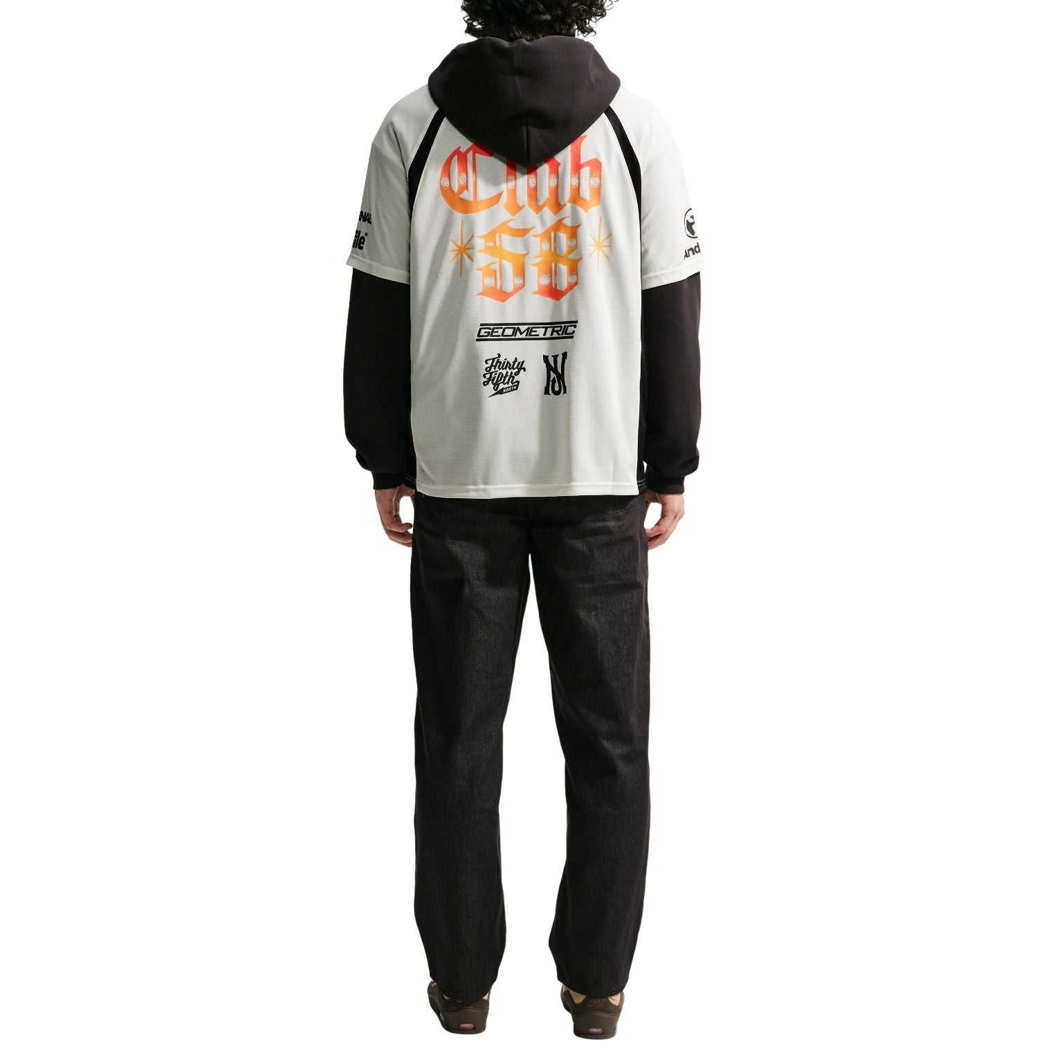 Nike SB Skate Jersey 'Sail Black' IR6760-133
