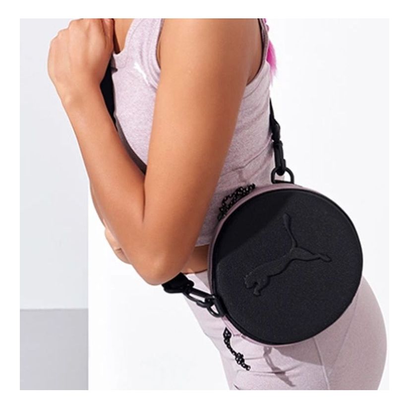(WMNS) PUMA Studio Training Mat Bag 'Black Purple' 078075-04