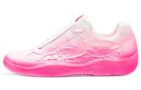 PRADA Att4ck Cushioning Anti-Slip And Wear-Resistant Low-Top Casual Shoes Unisex Neon Pink