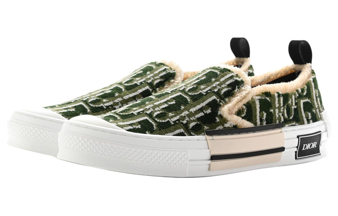 DIOR B23 Slip-On 'DIOR Oblique Tapestry - Green'