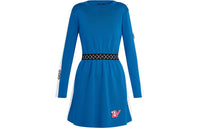 LOUIS VUITTON New Quarterly Products Of LV Long-Sleeved Dresses Women's Blue