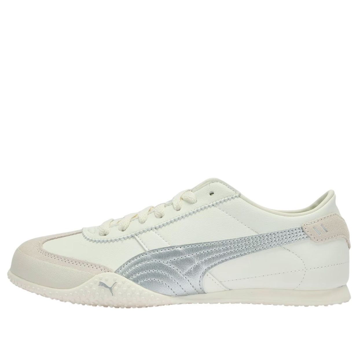 (WMNS) PUMA Bella UT LEA 'Warm White Silver' 405256-02