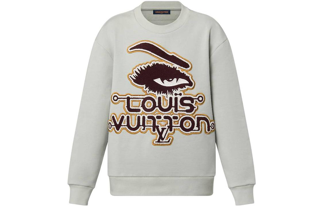 LOUIS VUITTON Sweatshirt Men's Light Green