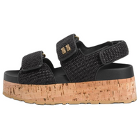 MIU MIU One Strap Sandals 7cm Women's Black