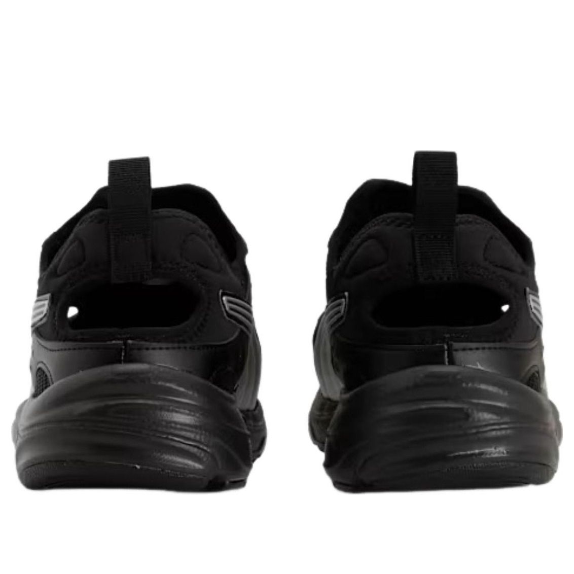 PUMA Milenio Tech LT Sandals 'Black Silver' 409317-02