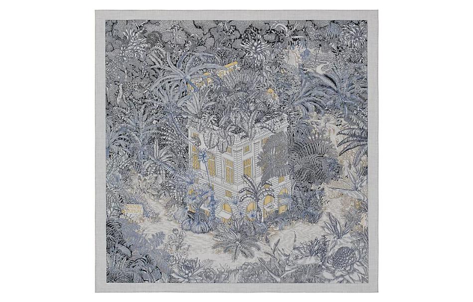 HERMES Shawls Women's Gray
