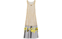 PRADA FW22 Sleeveless Dress Women's Brass