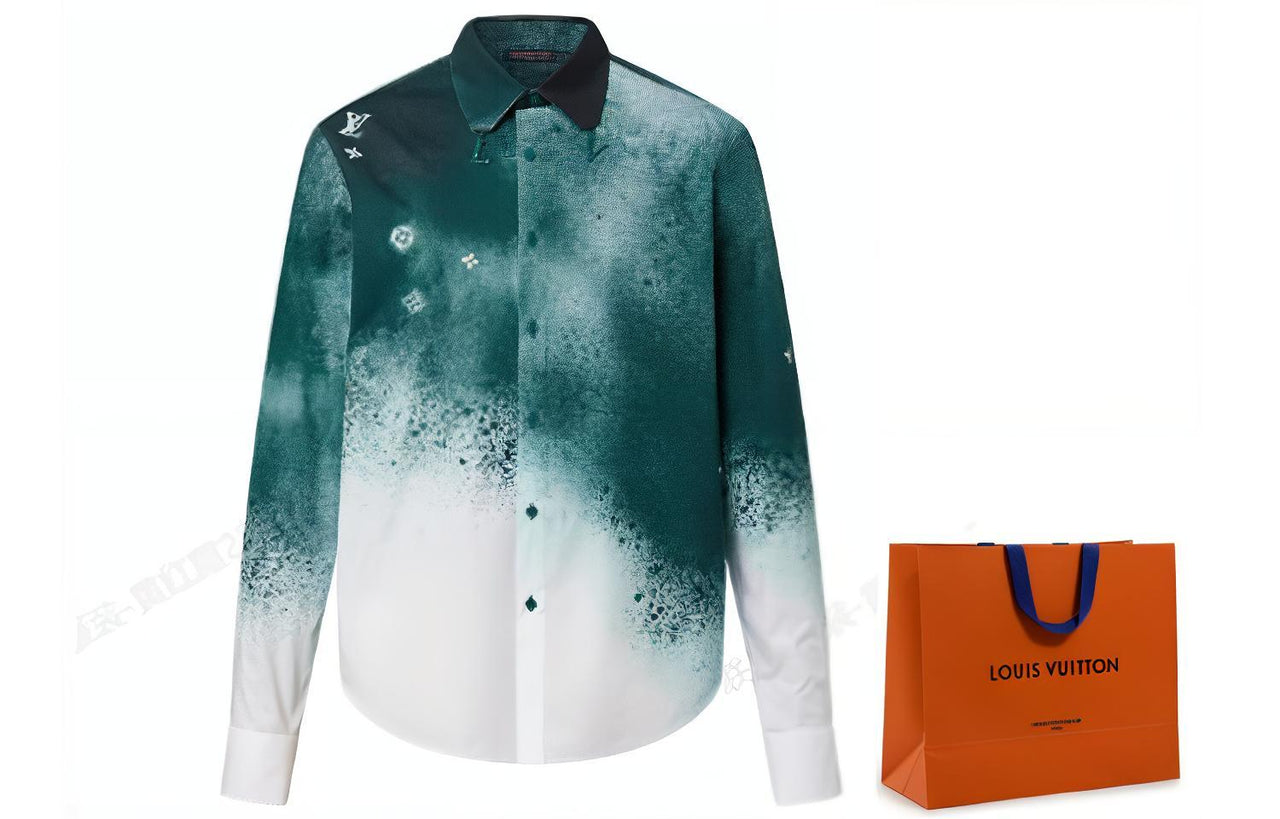 LOUIS VUITTON Shirt Men's Green