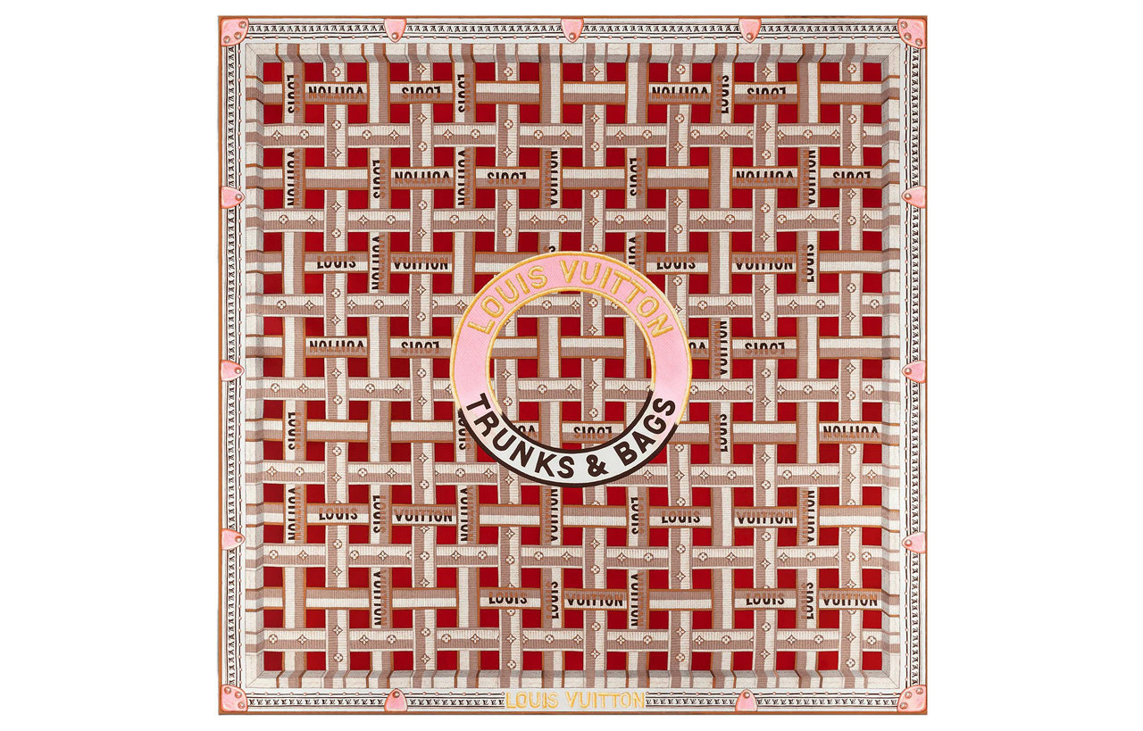 LOUIS VUITTON Silk Silk Scarves Women's