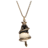 DIOR Brass Necklaces Women's Gold