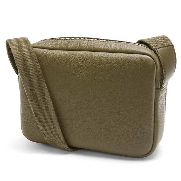 LOEWE Military Messenger Bag In Soft Grained Calfskin Xs Military Green