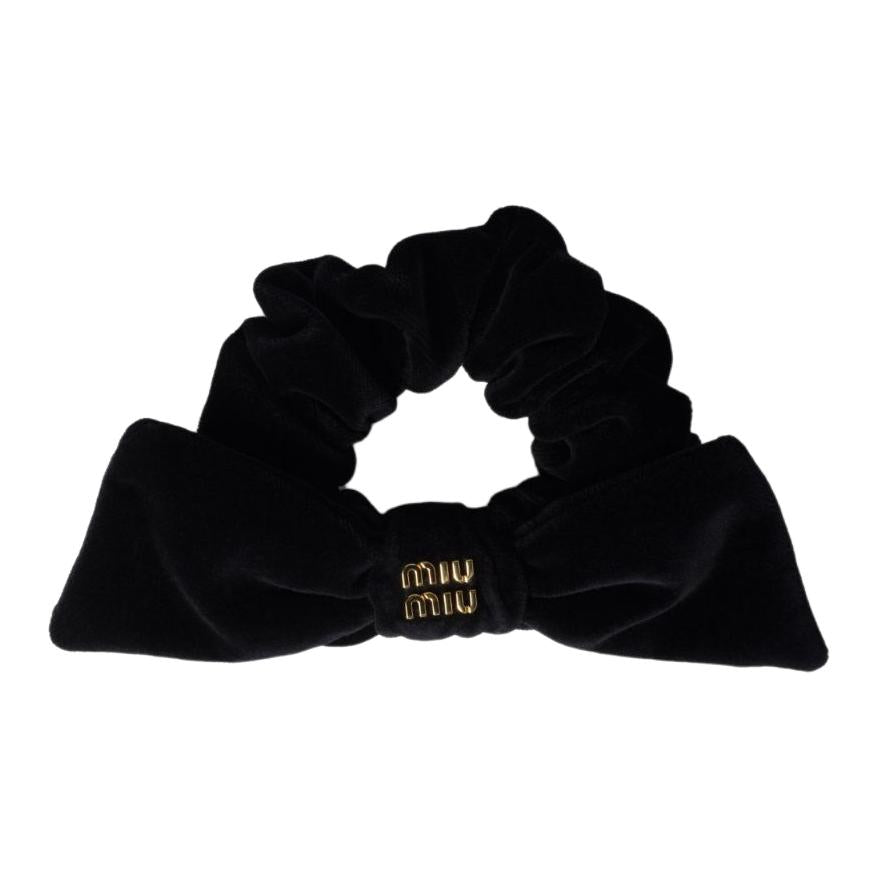 MIU MIU Velvet Scrunchie