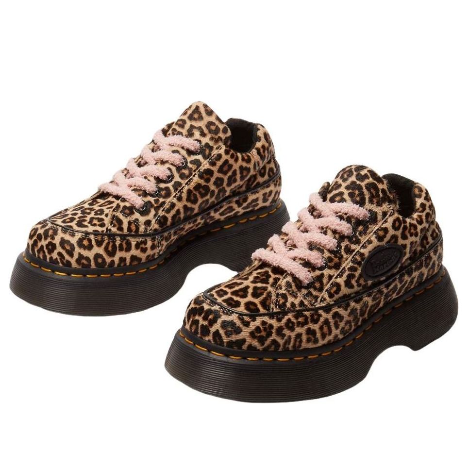 (WMNS) Dr. Martens Buzz 5-Eye Leopard Shoes 'Leopard' 41011200